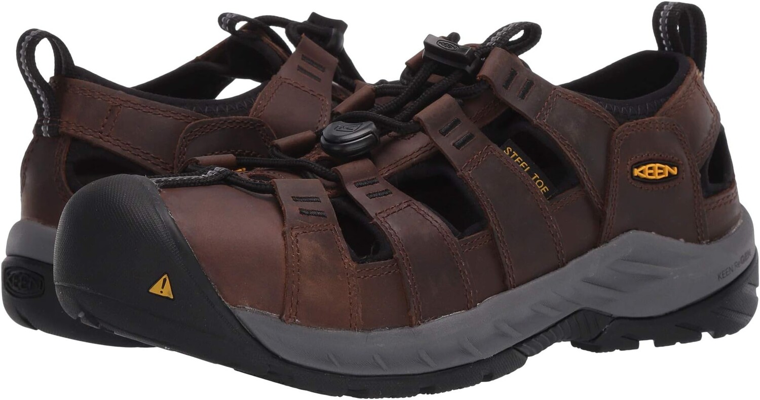 

Кроссовки Atlanta II Cooler+ KEEN Utility, цвет Cascade Brown/Black, Черный, Кроссовки Atlanta II Cooler+ KEEN Utility, цвет Cascade Brown/Black