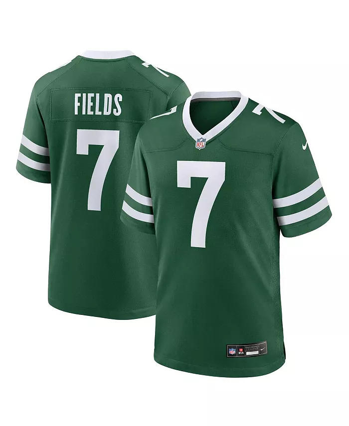 

Мужская игровая джерси Legacy Green New York Jets игрока Джастина Филдса Nike