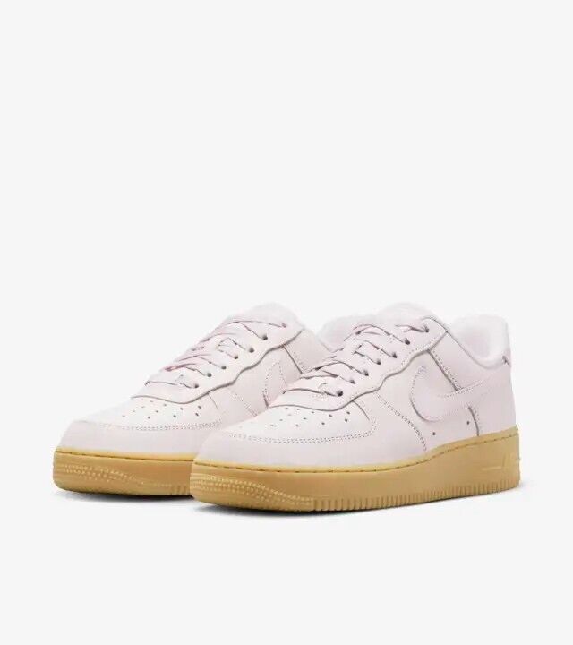 

Женские баскетбольные кроссовки Nike Air Force 1 Premium DR9503-601 жемчужно-розового цвета YUP76, розовый