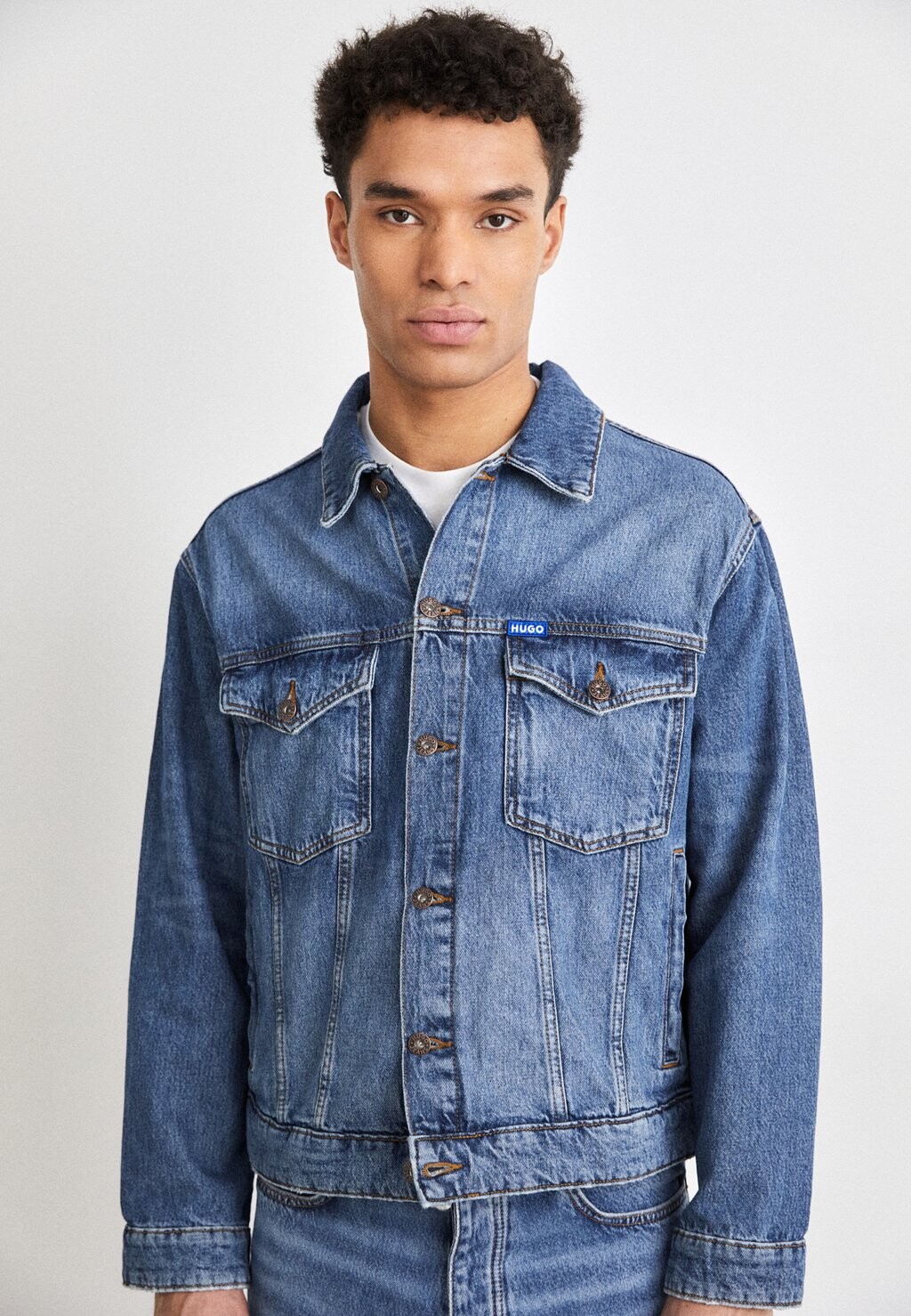 

Джинсовая куртка DEX HUGO, цвет navy