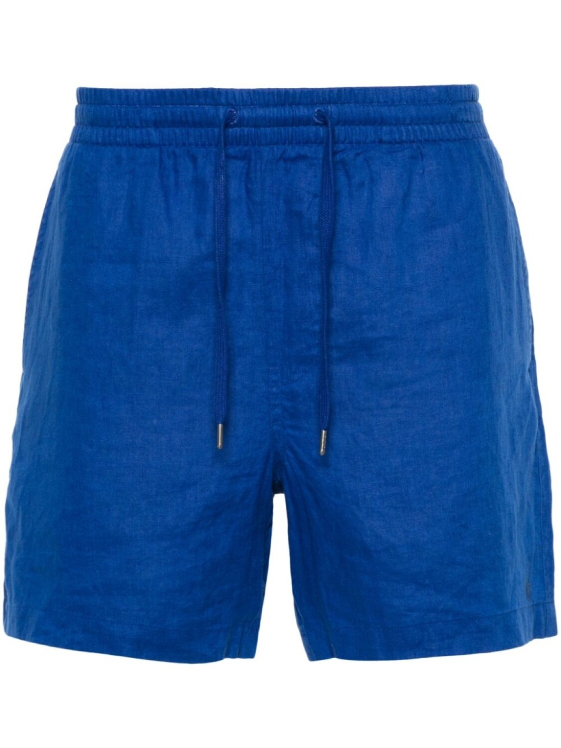 

Polo Льняные шорты с мотивом Pony Polo Ralph Lauren, синий