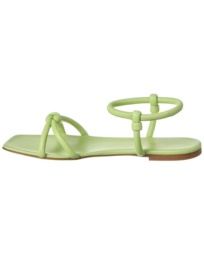 Кожаные сандалии Gianvito Rossi Juno, зеленый