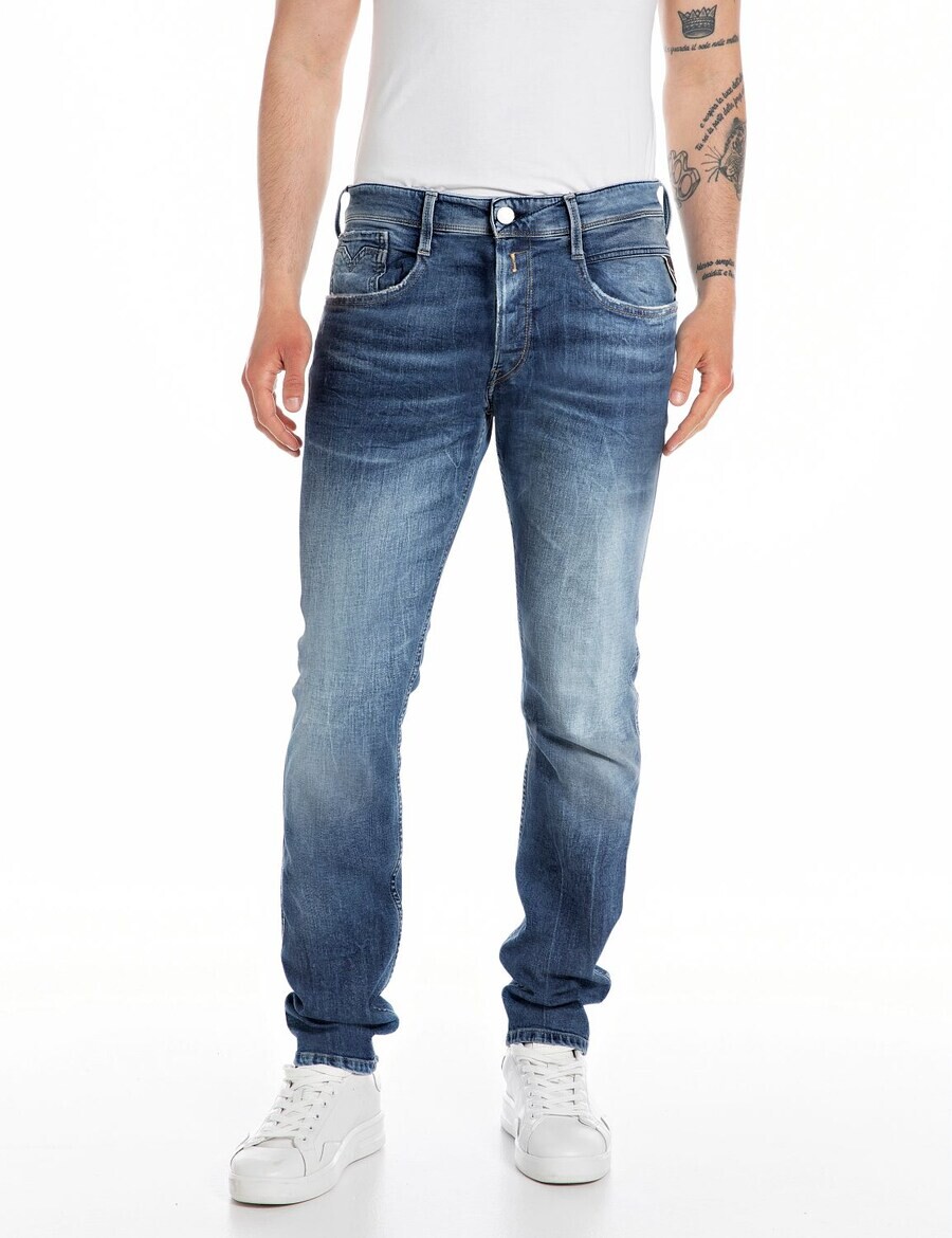 

Джинсы REPLAY Slim fit Jeans, синий деним