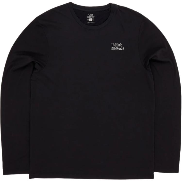 

Футболка RAB FW25 мужская Gramicci, черный