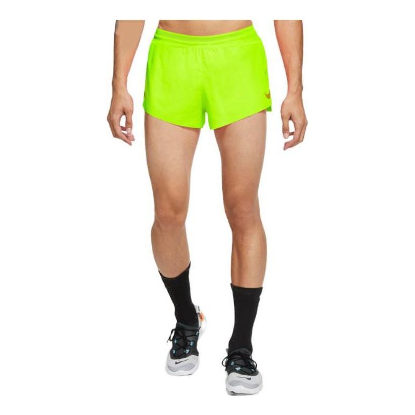

Шорты Men's Nike Solid Color Moisture Wicking Running Sports Shorts Fluorescence Yellow CJ7838-702