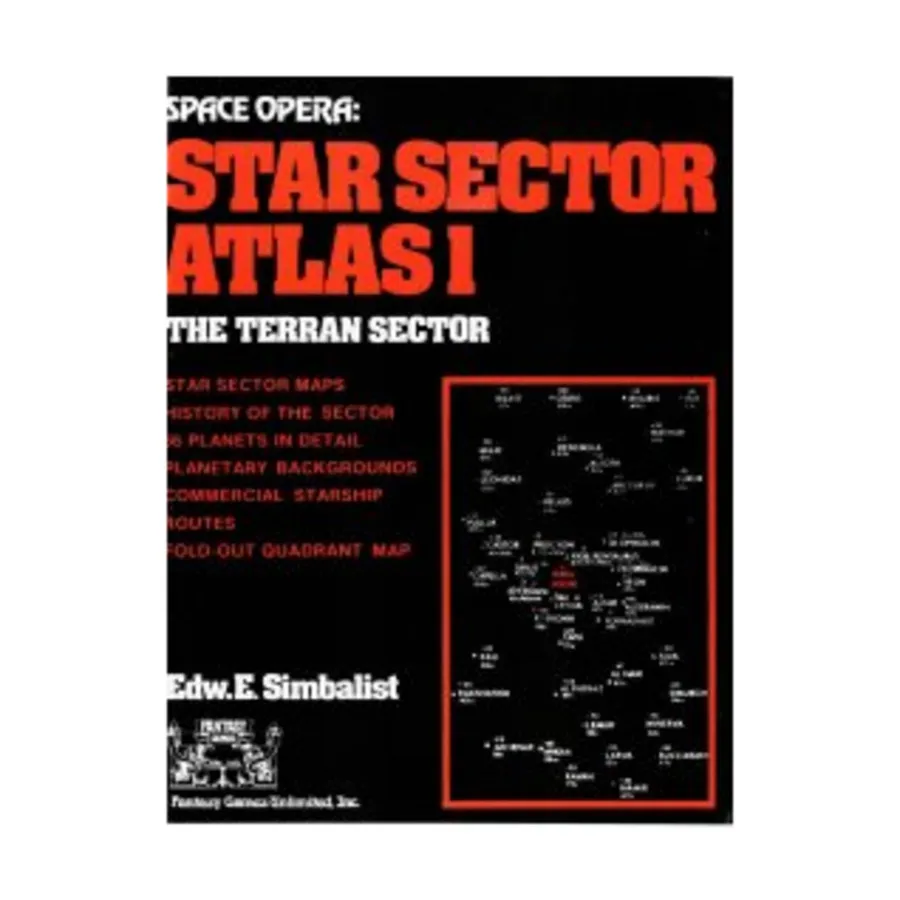 

Star Sector Atlas #1 - The Terran Sector, Space Opera, мягкая обложка