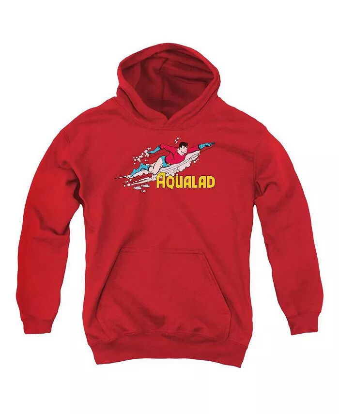 

Толстовка с капюшоном Aqualad для мальчиков и подростков DC Comics, красный