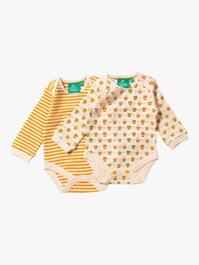 

Боди из органического хлопка baby bloomes Little Green Radicals, цвет Little Blooms