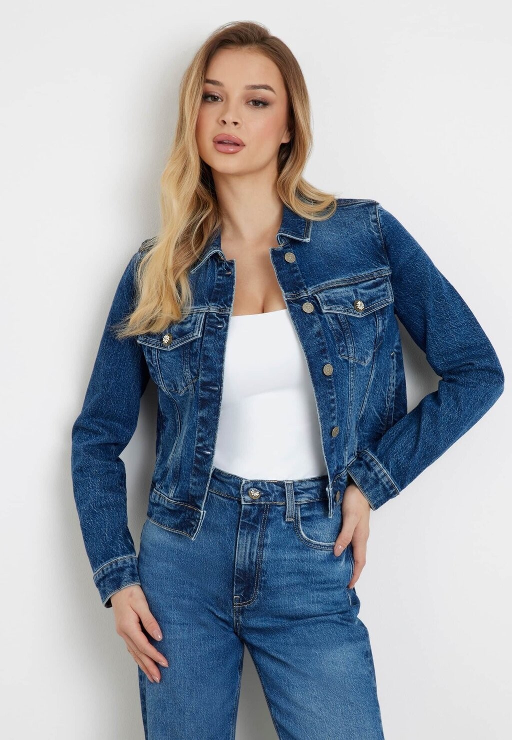

Джинсовая куртка REGULAR FIT Guess, синий