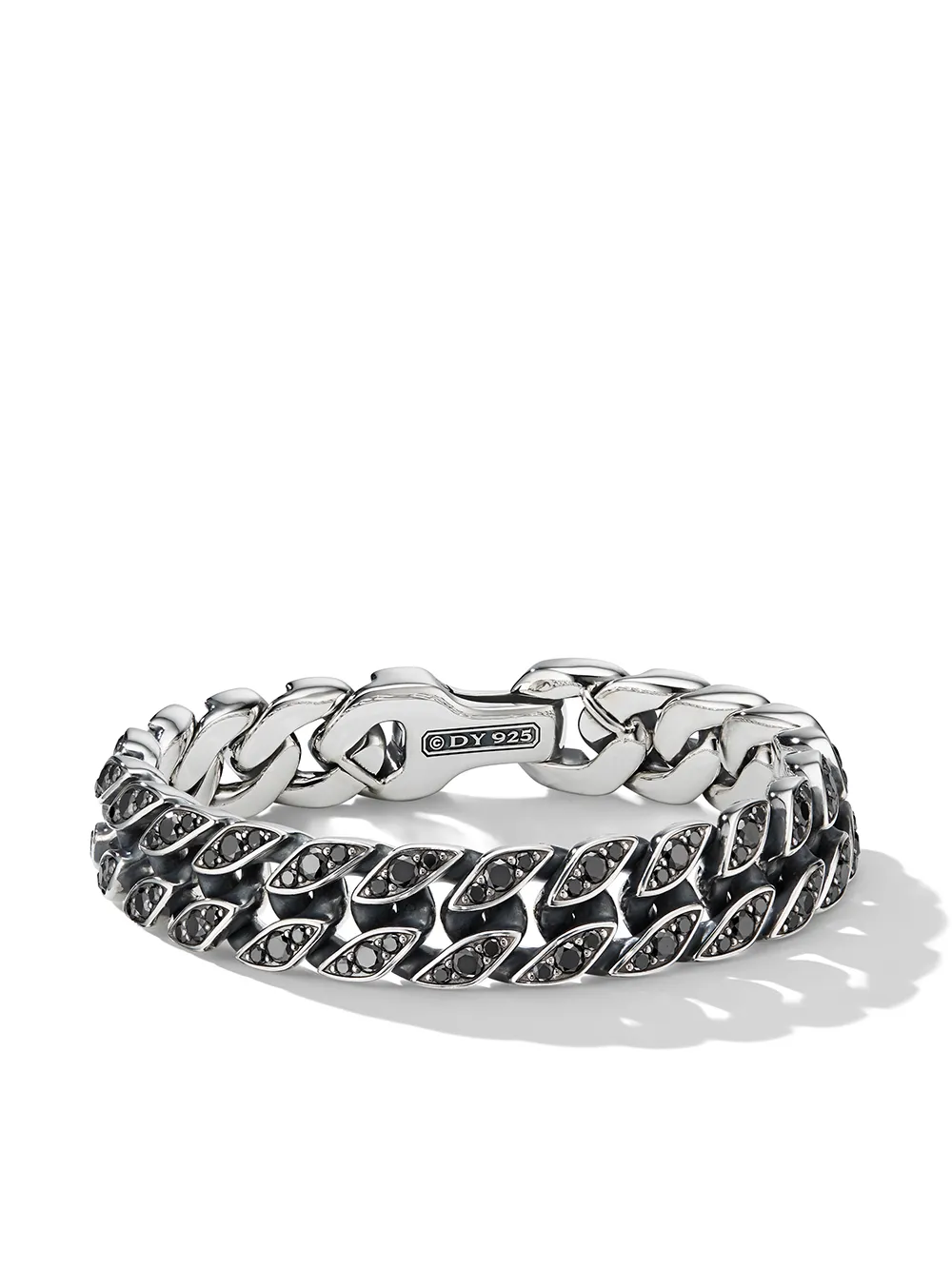 

Серебряный браслет Curb Chain (14.5 мм) David Yurman, серебяный