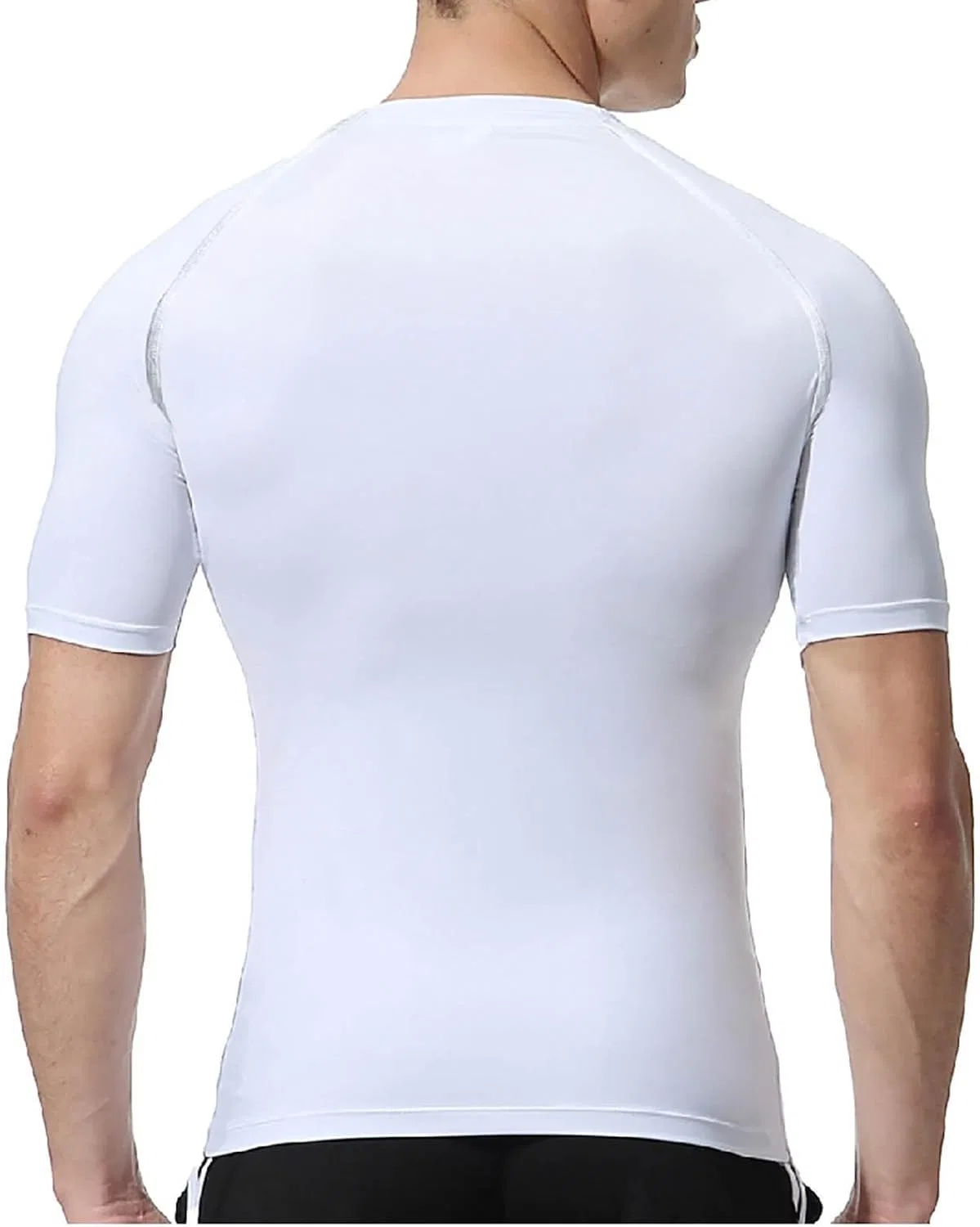 Компрессионная футболка с коротким рукавом, Athletic Muscle Fit, белая — фото 2