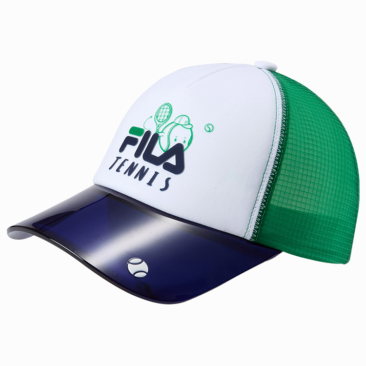 

FILA KIDS Детская бейсболка из полиэстера тускло-зелёного цвета, Hazy Green