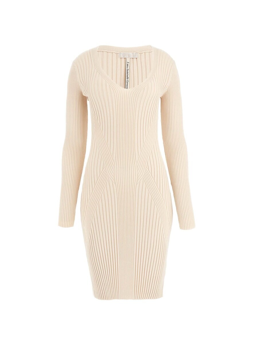 

Мини платье GUESS Dress, кремовый