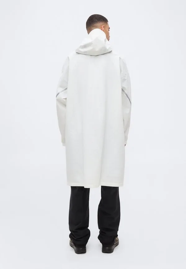 Дождевая парка из хардшелла Adidas Terrex, Off White — фото 3