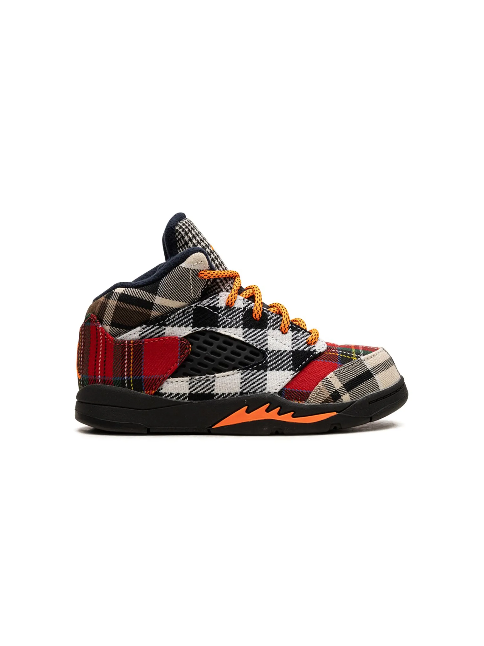 Кроссовки Air Jordan 5 Retro Plaid Jordan Kids, черный — фото 2