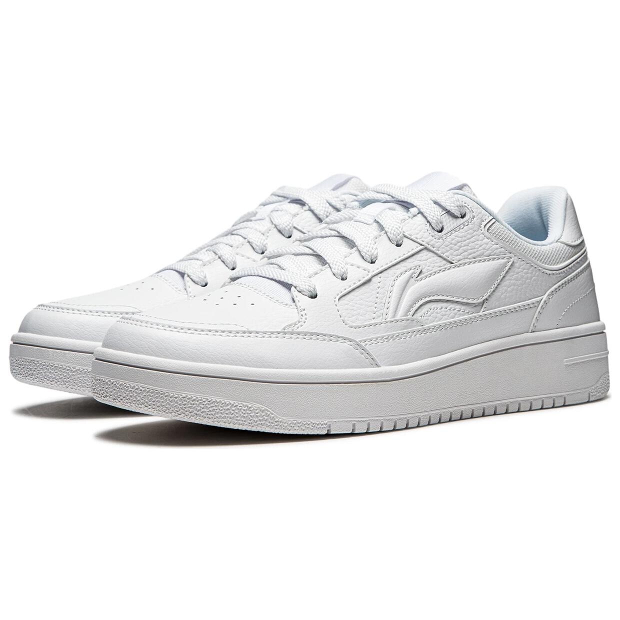 Кроссовки LINING Tianji Skateboarding Shoes Men Low-top, белый — фото 3