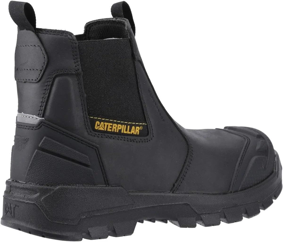 Мужские защитные ботинки Caterpillar Striver XL со стальным носком, Black Yellow — фото 2