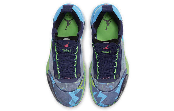 Кроссовки 34 низкие Air Jordan, фиолетовый — фото 4