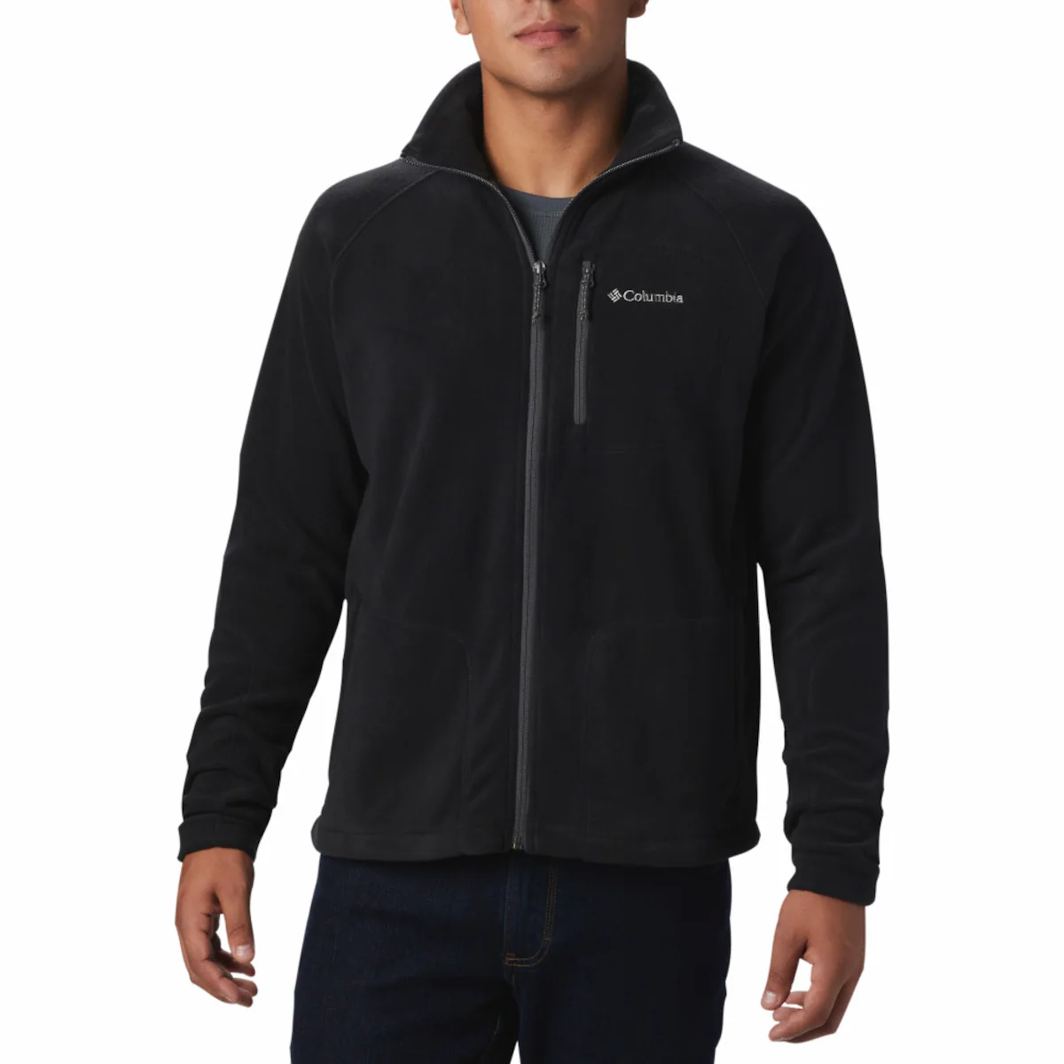 

Мужская флисовая кофта Columbia Fast Trek, чёрный