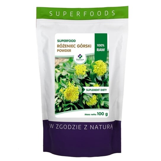 

Родиола розовая (Rhodiola Rosea) - 100 г - измельченный корень MedFuture