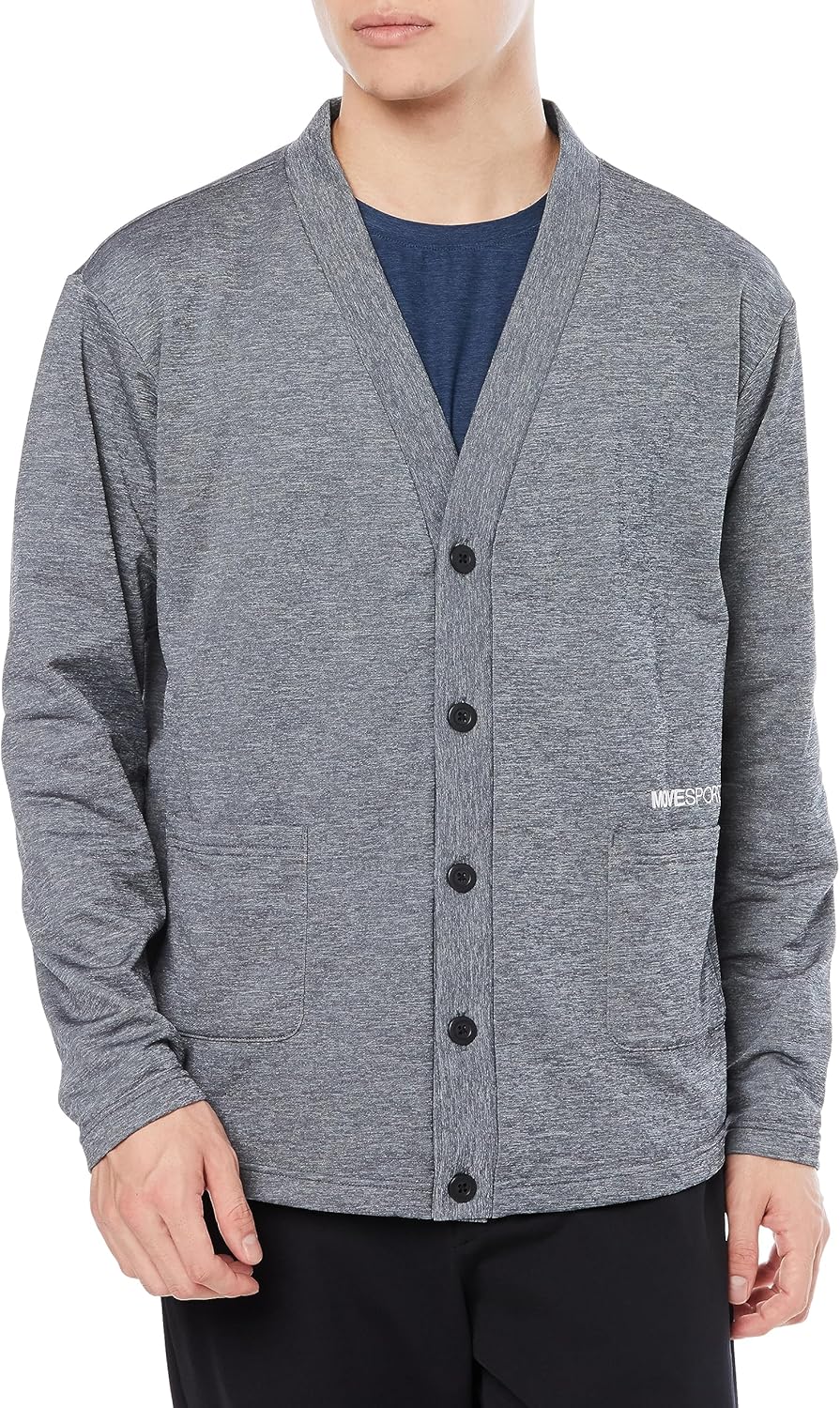 

Футболка с вафельным вырезом Move Sports от Descente SFTECH, плотная и эластичная, MVSP