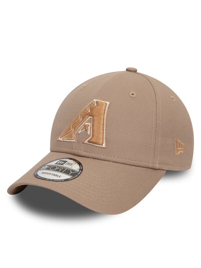 

Бейсболка New Era Mlb Patch 940 Diamondbacks 60503508, бежевый