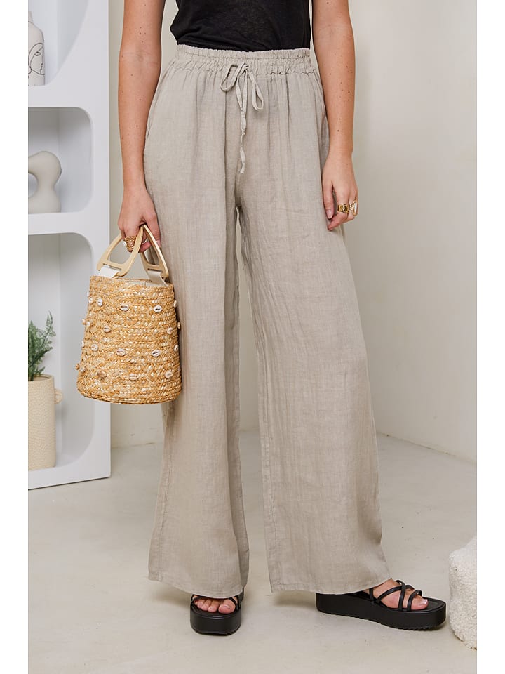 

Тканевые брюки Rodier Lin, бежевый