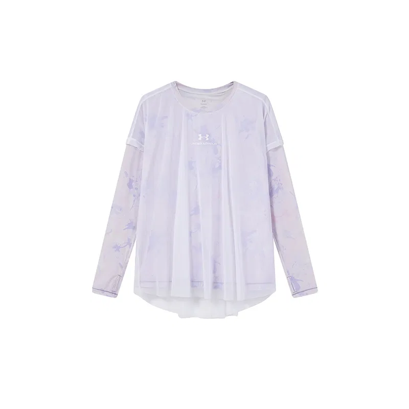 Футболка outdoor collection для подростков Under Armour, Lavender All over Print Color