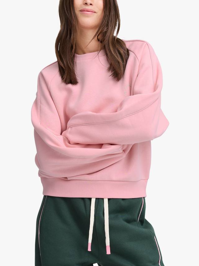 

JCSAGE свитшот из хлопковой смеси с отделкой пипинг The Jogg Concept, Pink