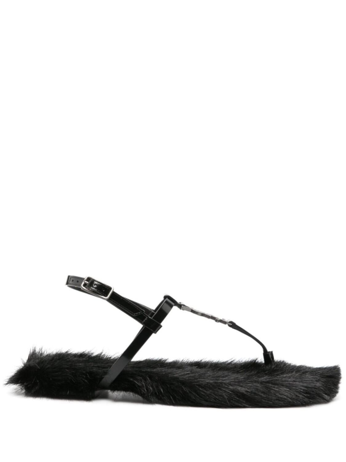

Saint Laurent сандалии Cassandra, черный