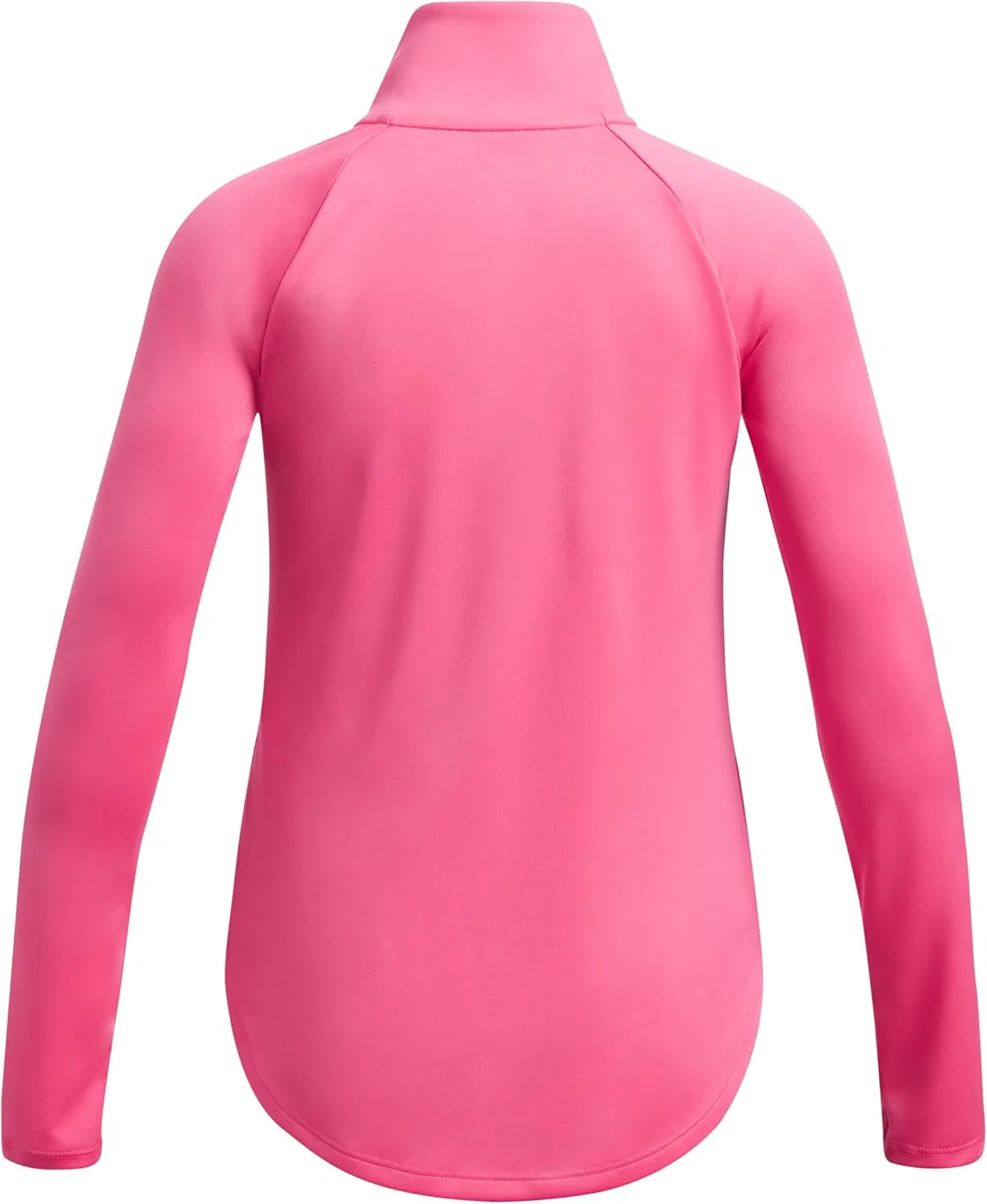 Детская кофта с капюшоном Under Armour Tech Graphic, половинная молния, Super Pink / Metallic Silver — фото 2