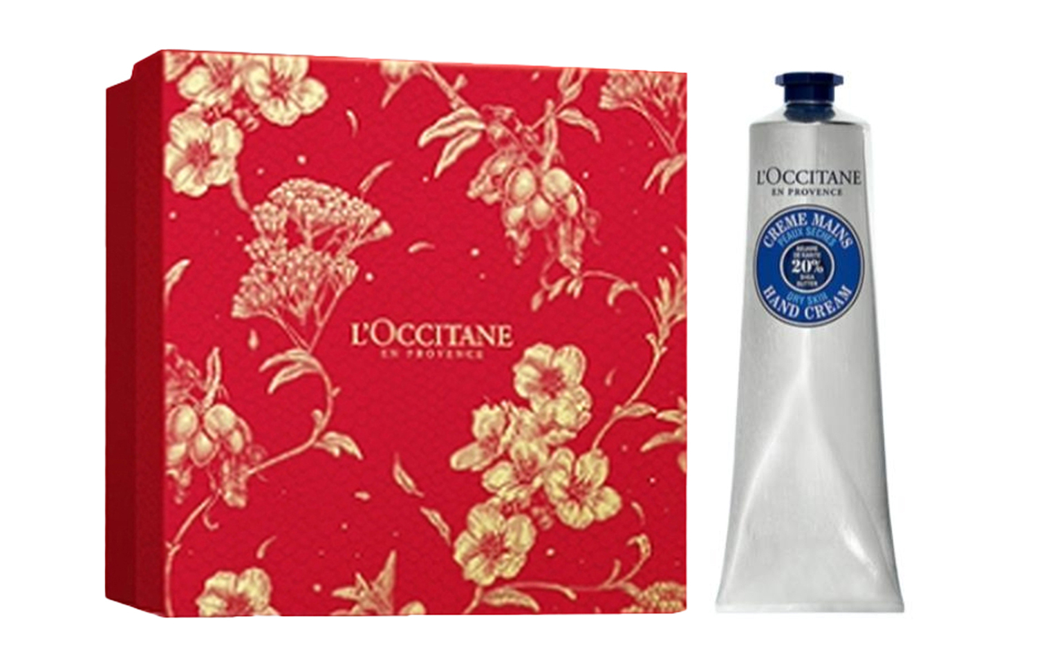 

L'OCCITANE новогодний лимитированный крем для рук Shea Classic увлажняющий 30мл/75мл/150мл LOCCITANE, 150ml