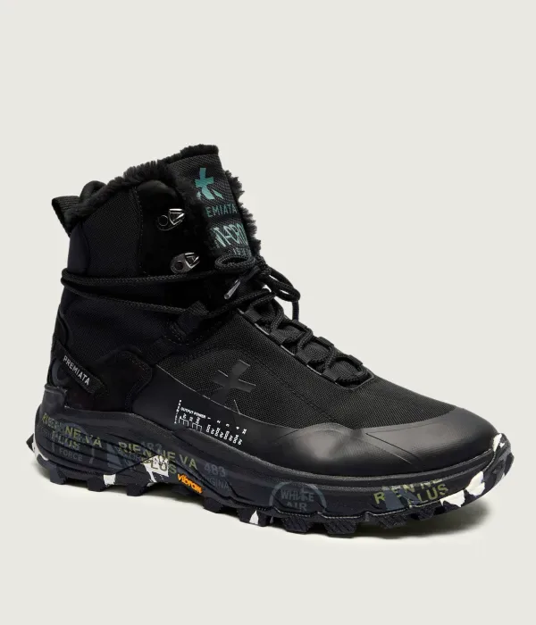 Кожаные кроссовки SAINTCROSS VAR 326 Premiata, черный