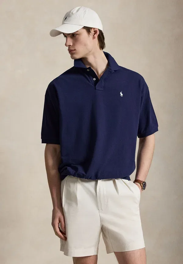 Поло свободного кроя Polo Ralph Lauren, цвет ньюпорт-нави