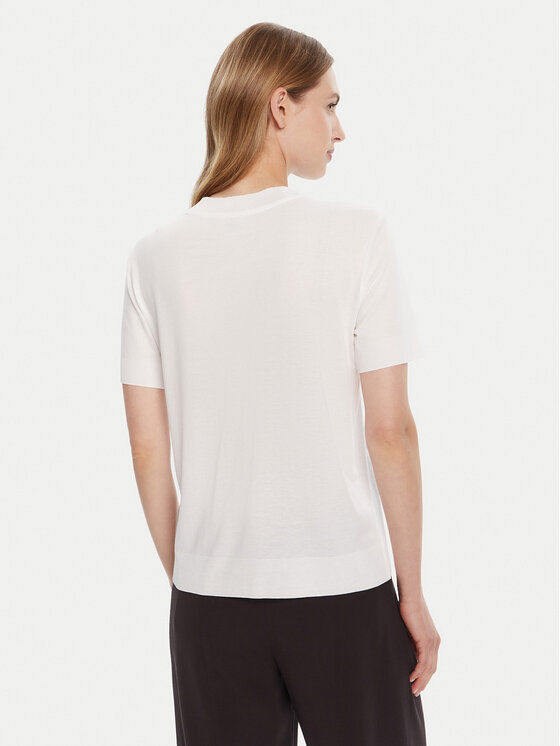 Футболка regular fit LV044B206G Calvin Klein, белый — фото 3