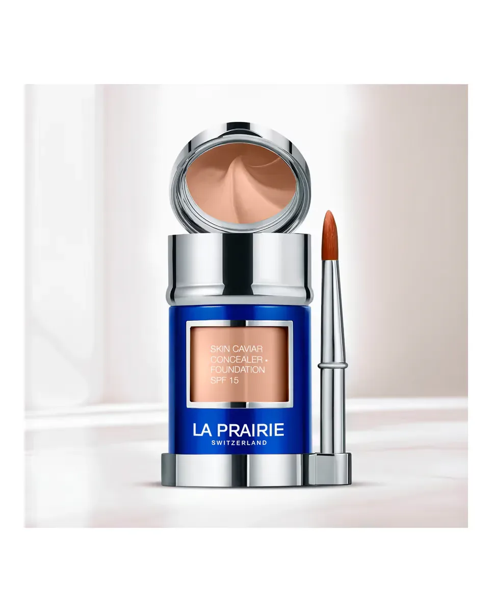 Тональная основа для макияжа Skin Caviar Concealer Foundation SPF 15 30 мл La Prairie, Tender Almond N-15 — фото 4