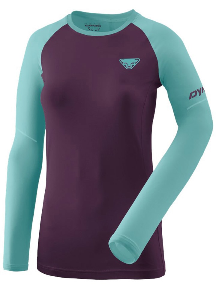 

DYNAFIT Функциональная рубашка с длинными рукавами "ALPINE PRO" фиолетово-бирюзового цвета