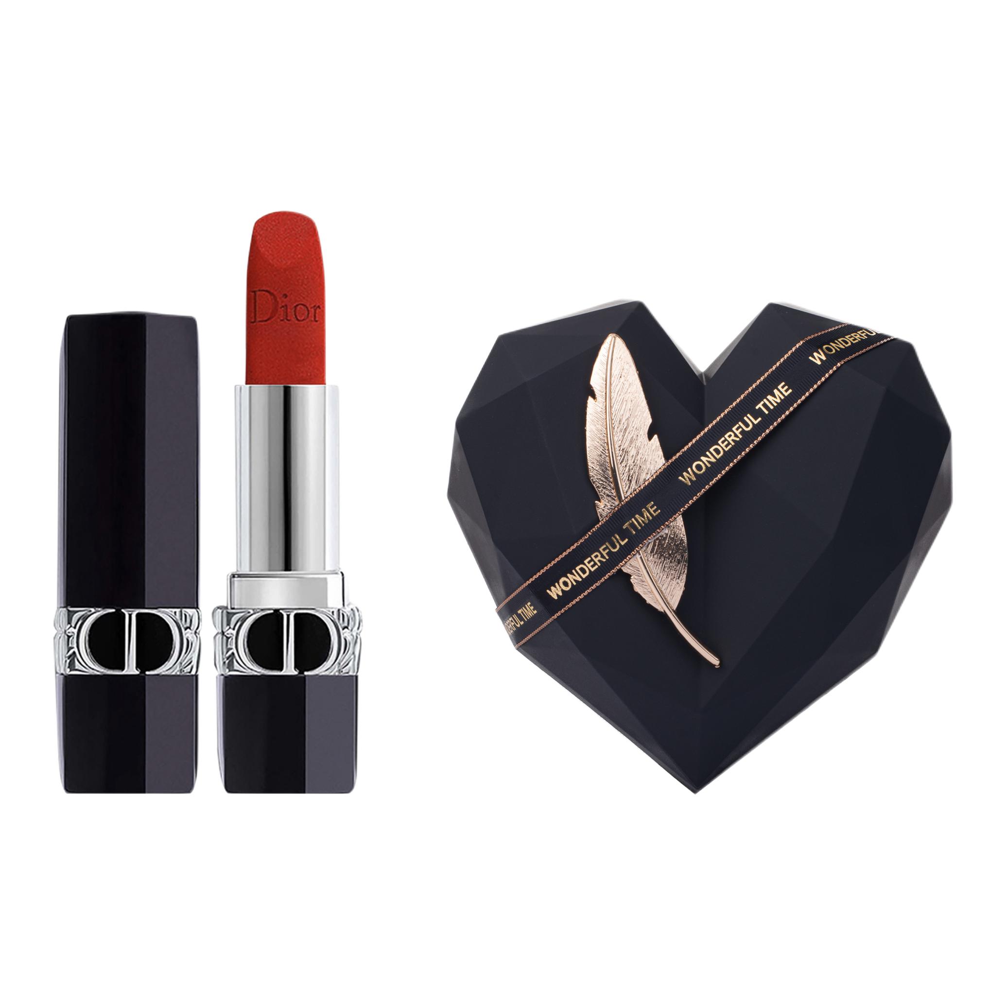 

DIOR Набор одежды vivid blue gold obsidian heart box велюр натуральный долговечный 3 шт, подарок для девушки