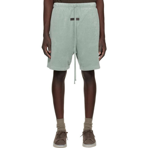 Шорты ss23 terry shorts 'sycamore' Fear Of God Essentials, синий — фото 3