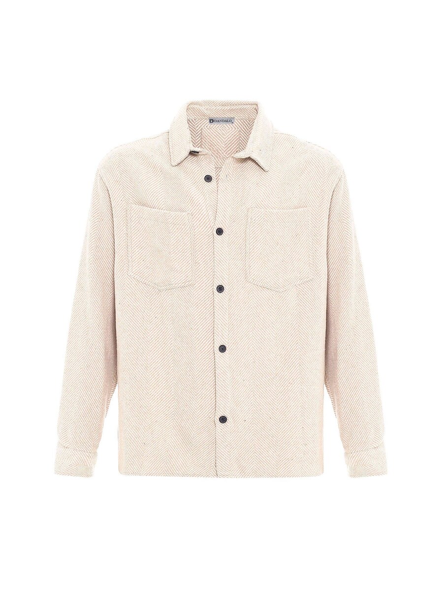 

Удобная рубашка на пуговицах Dandalo Marcelo, цвет White/Wool white
