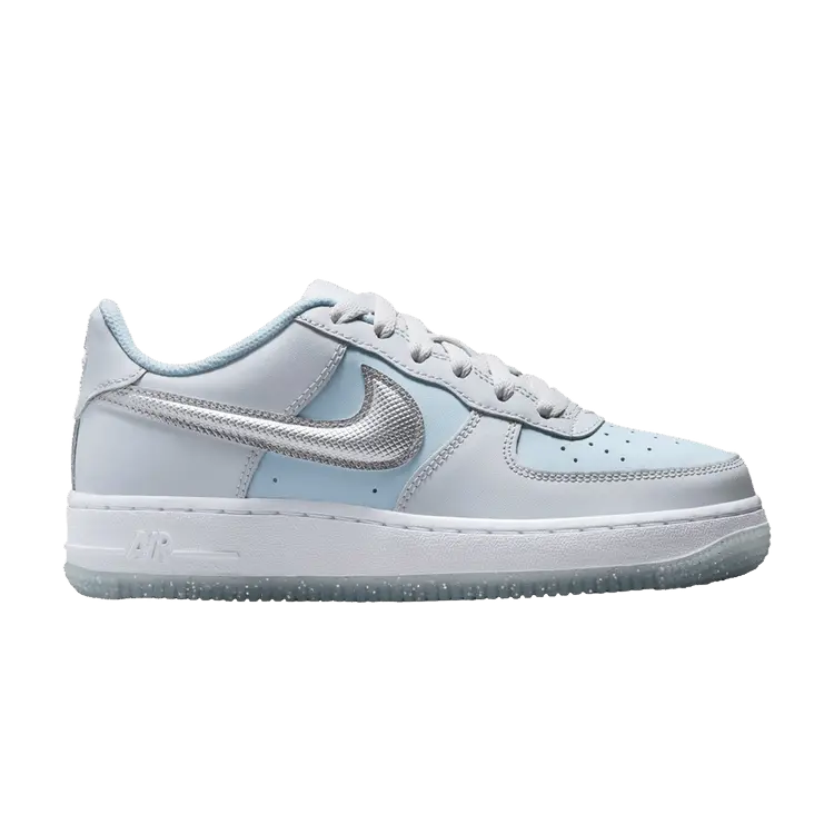 

Кроссовки Nike Air Force 1 Low GS Pure Platinum Glacier Blue, синий