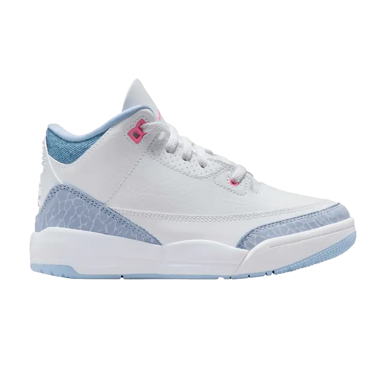 

Кроссовки Air Jordan Air Jordan 3 Retro PS 'White Cobalt Bliss', белый
