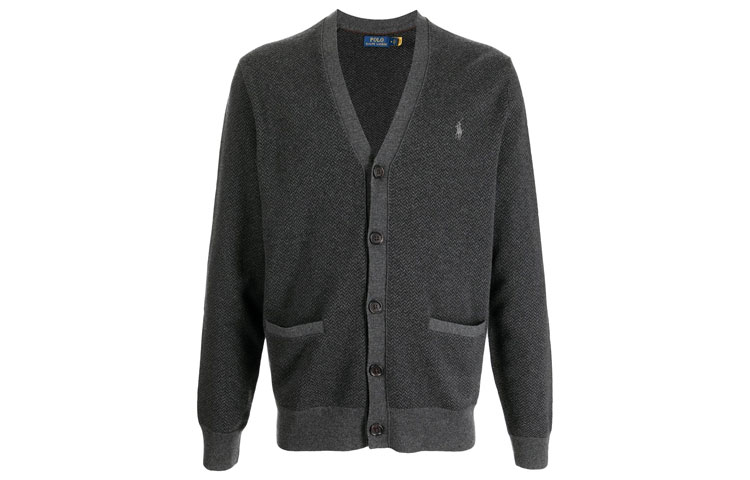 

Polo Ralph Lauren Мужской серый свитер FW21