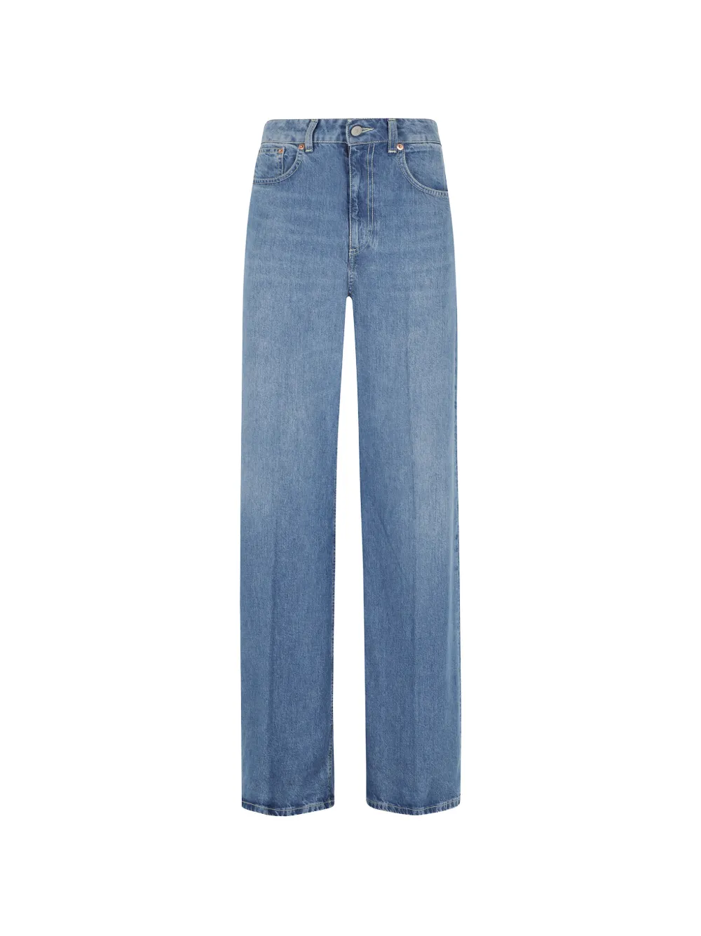 

Джинсовые брюки широкого кроя Dondup, синий