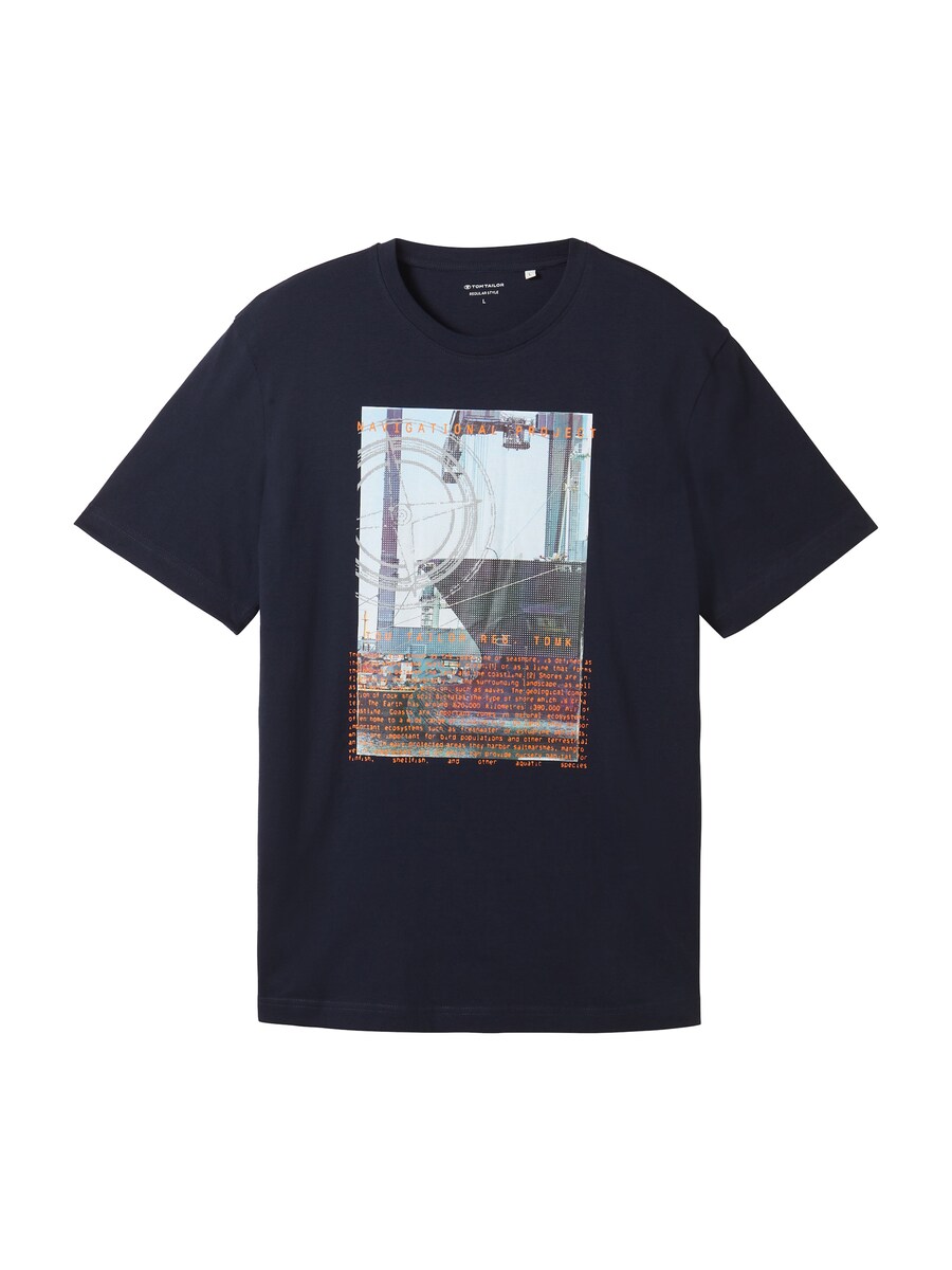 

Рубашка TOM TAILOR, цвет Light blue/Dark blue