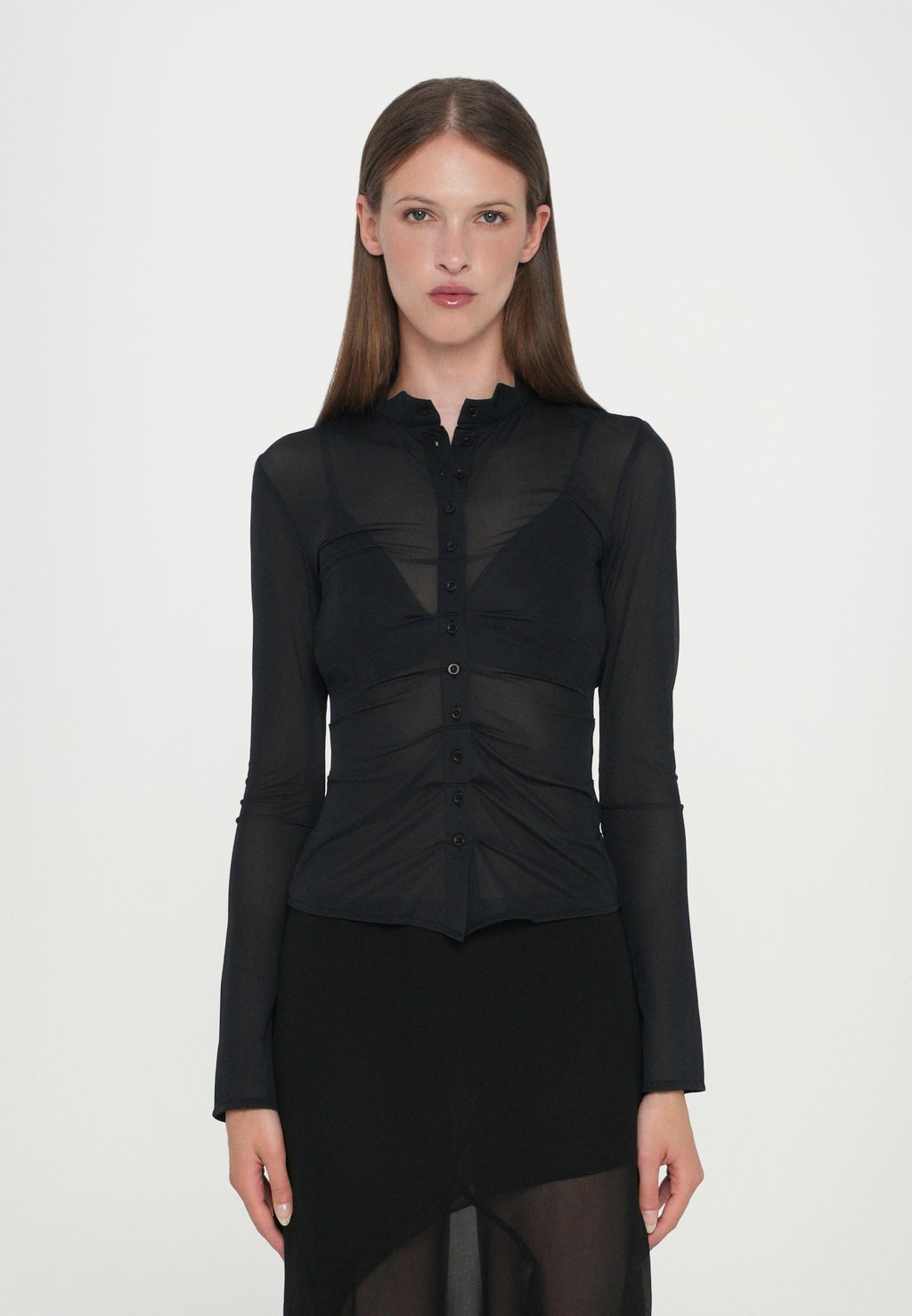 

Блузка на пуговицах SHIRT AVAVAV, черный