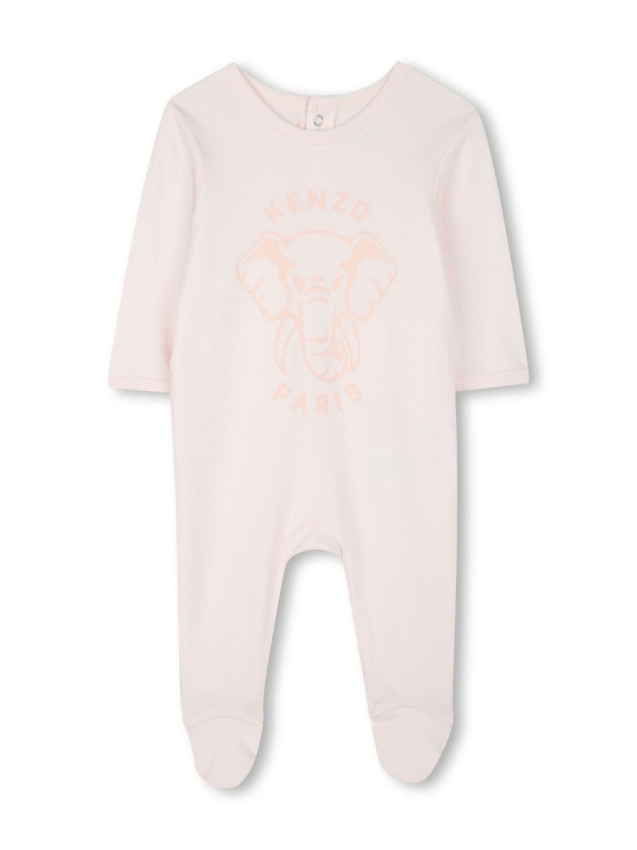Kenzo Kids пижама с принтом, розовый — фото 2
