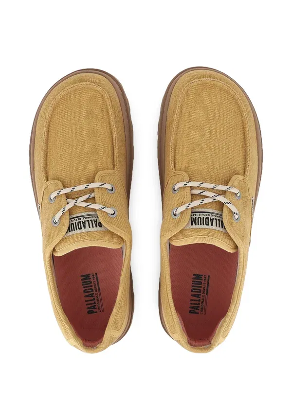 Ботинки повседневные Dunelite moc cush casual lace ups Palladium, охра — фото 3