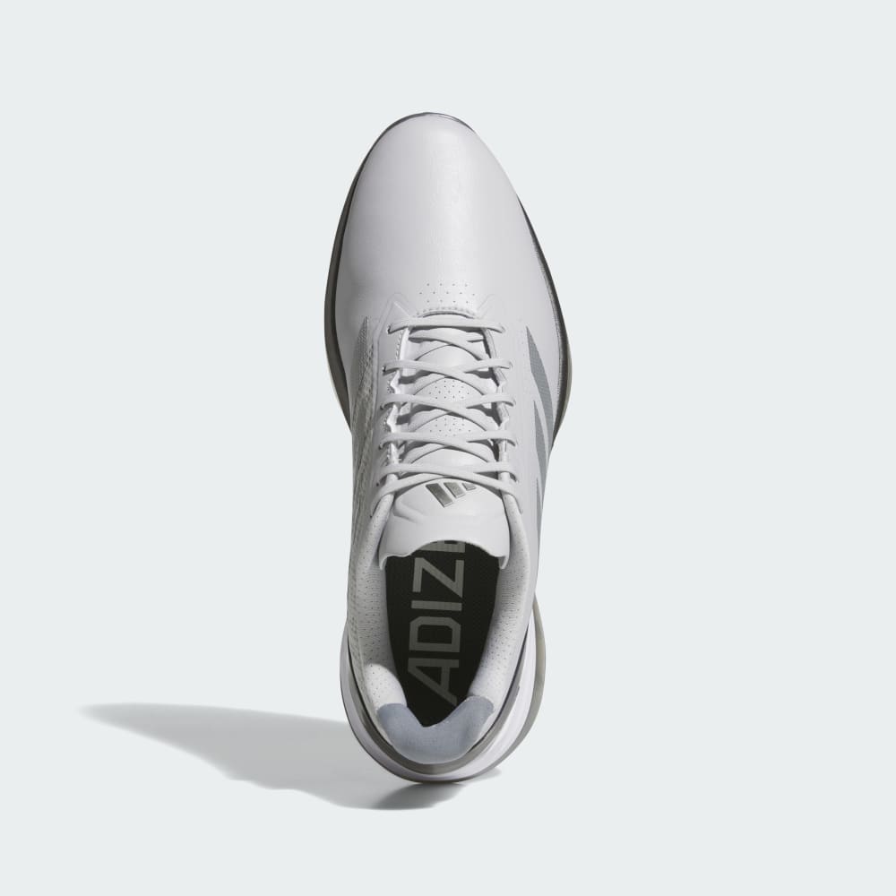 Кроссовки Adidas Adizero ZG Spikeless Golf Shoes, цвет Light Solid Grey/Iron Metallic/Silver Metallic — фото 2