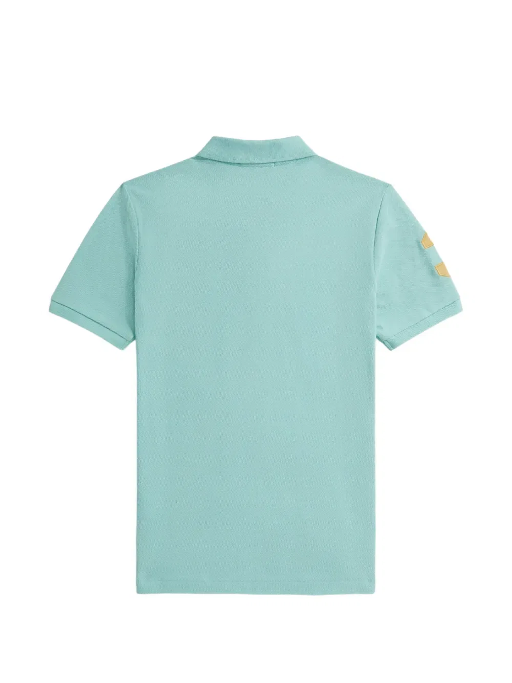Поло с коротким рукавом и деталями на рукавах Polo Ralph Lauren Kids, синий — фото 2